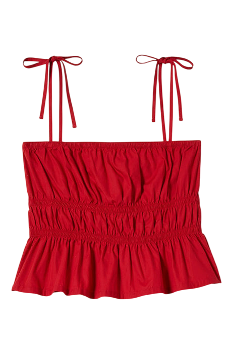 BRIXTON W EDEN SMOCKED TOP 