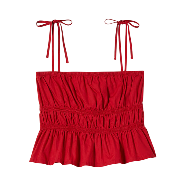 BRIXTON W EDEN SMOCKED TOP