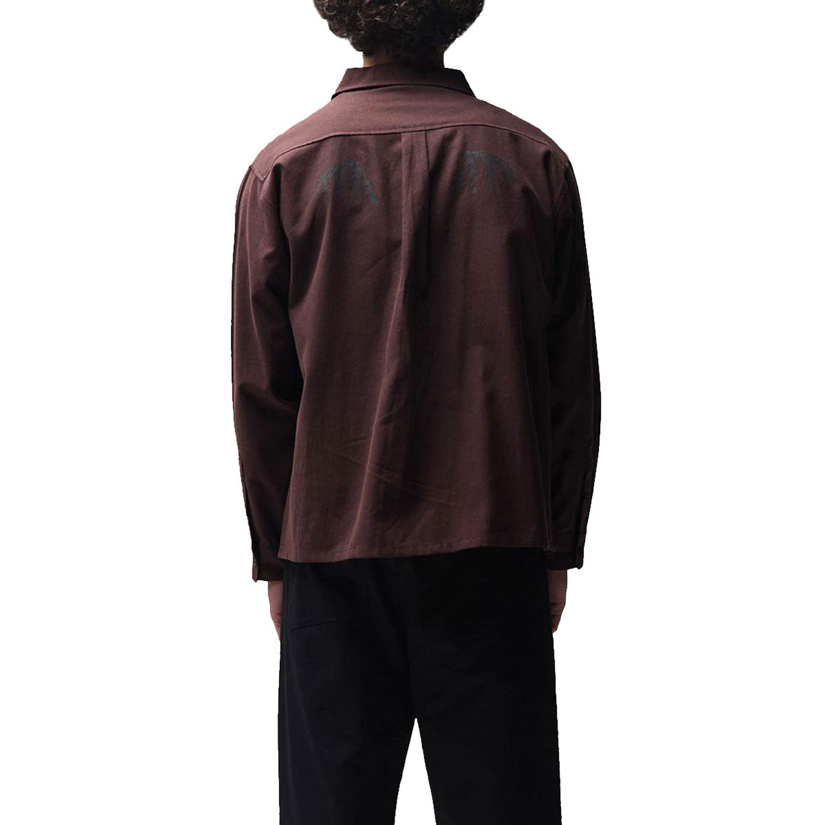 FORMER VIVAN ENGINEERED LS SHIRT - BARK