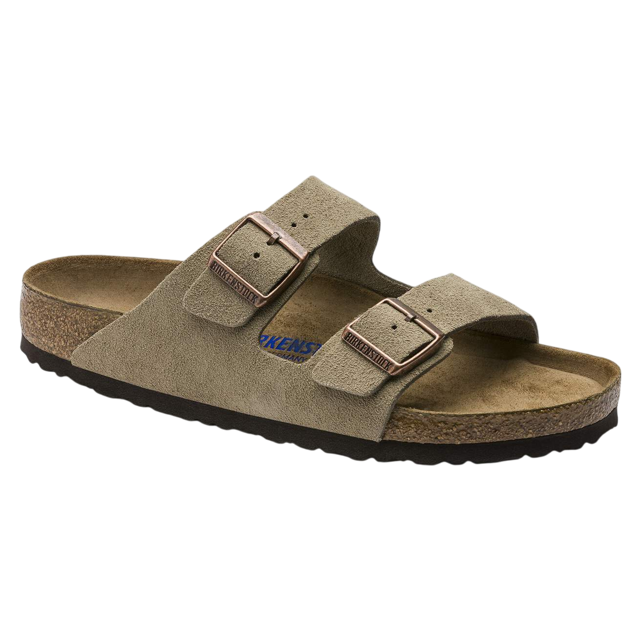 BIRKENSTOCK ARIZONA SOFT FOOTBED SUEDE REGULAR