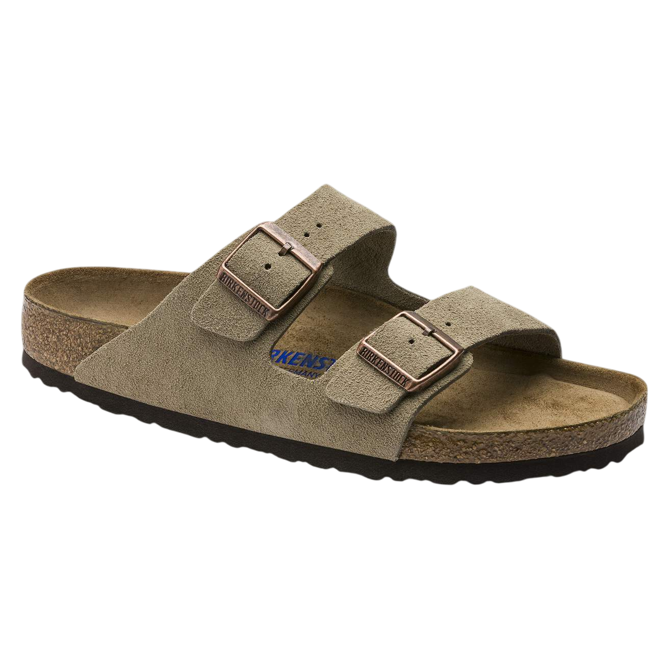 BIRKENSTOCK W ARIZONA SOFT FOOTBED SUEDE NARROW