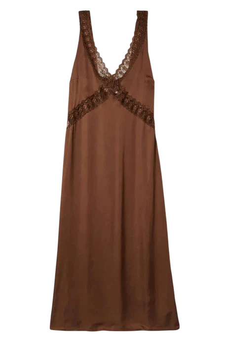 BRIXTON W THE RIDGE SLIP DRESS 