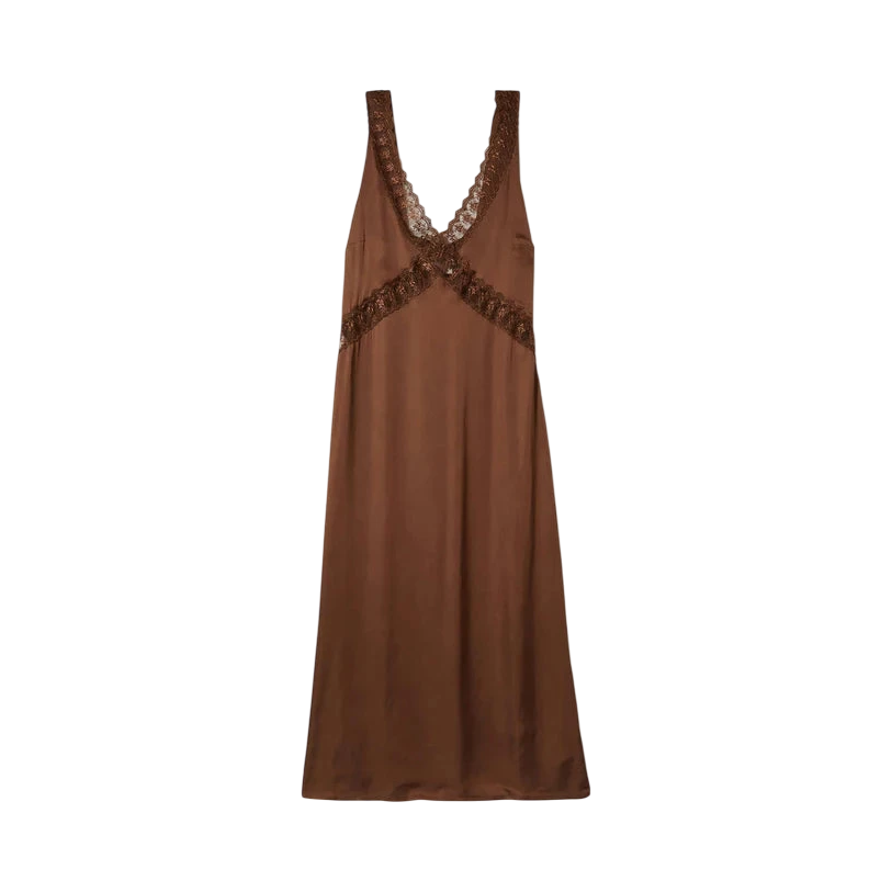 BRIXTON W THE RIDGE SLIP DRESS