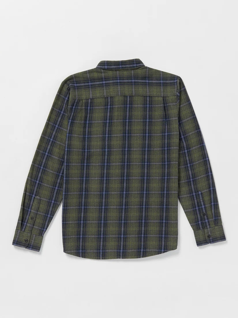 VOLCOM HEAVY TWILLS FLANNEL LS