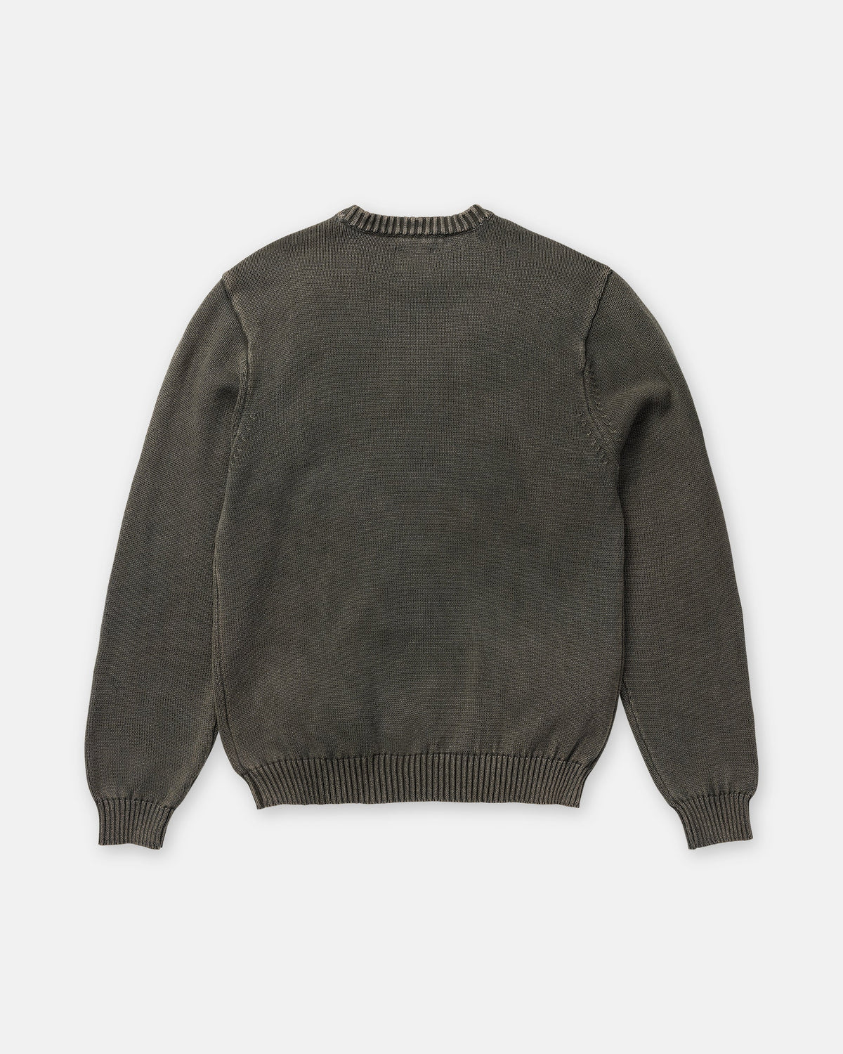 VOLCOM BLEACHED CREW SWEATER - CLIMBING IVY