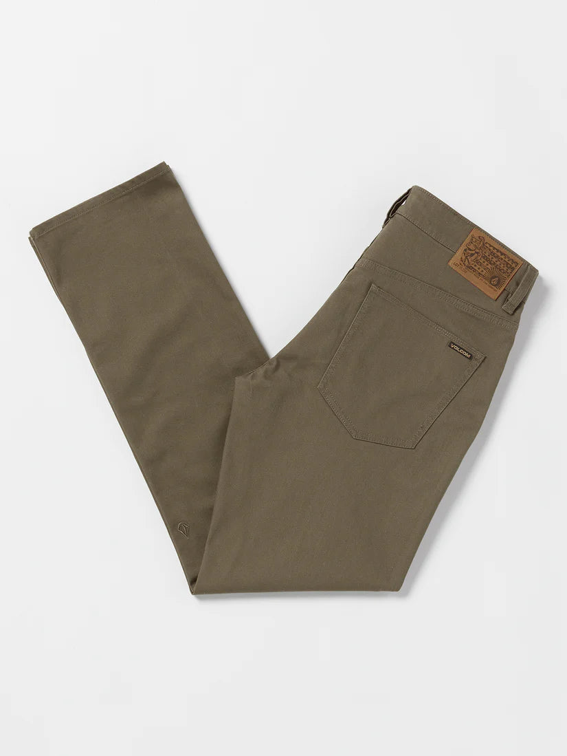 VOLCOM SOLVER 5 POCKET SLUB