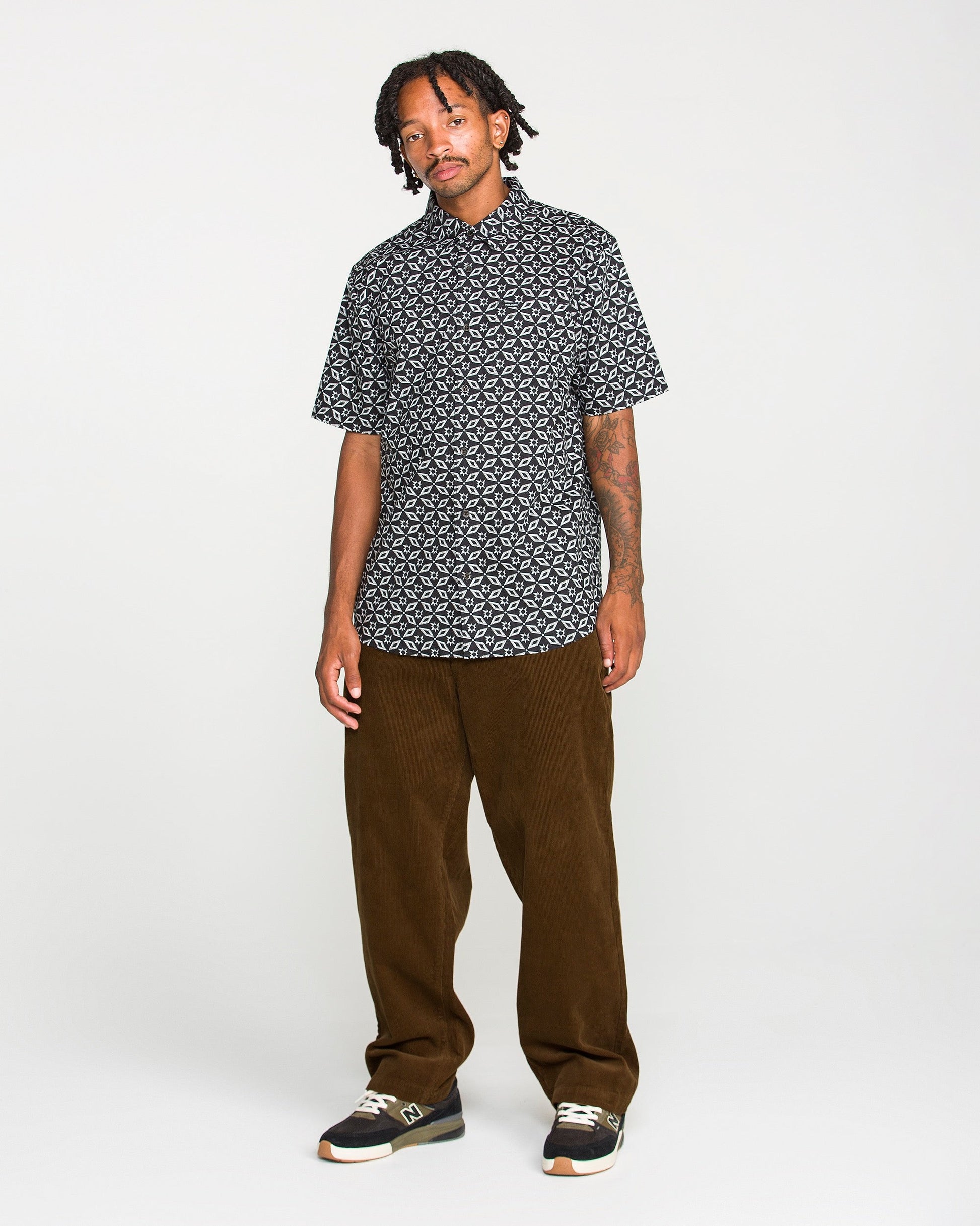 VOLCOM FRICKIN LOOSE TAPERED CORD - Desert Palm vue 5