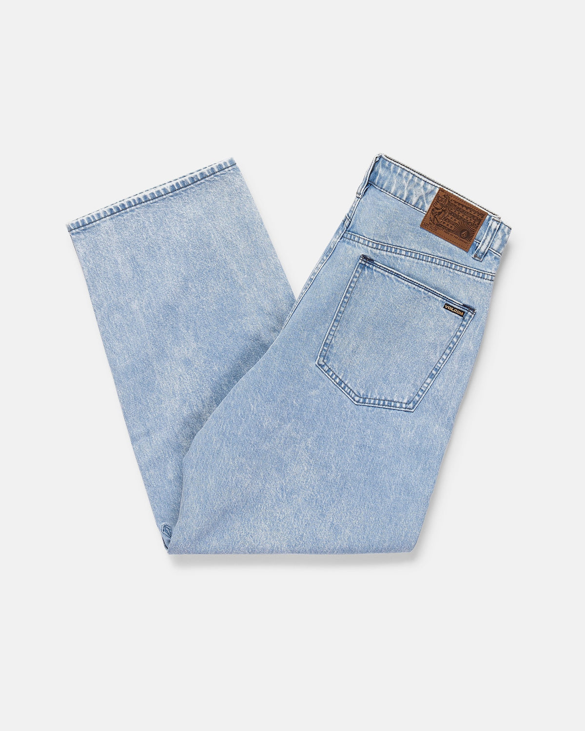 VOLCOM BILLOW DENIM Pale Aqua - vue 4