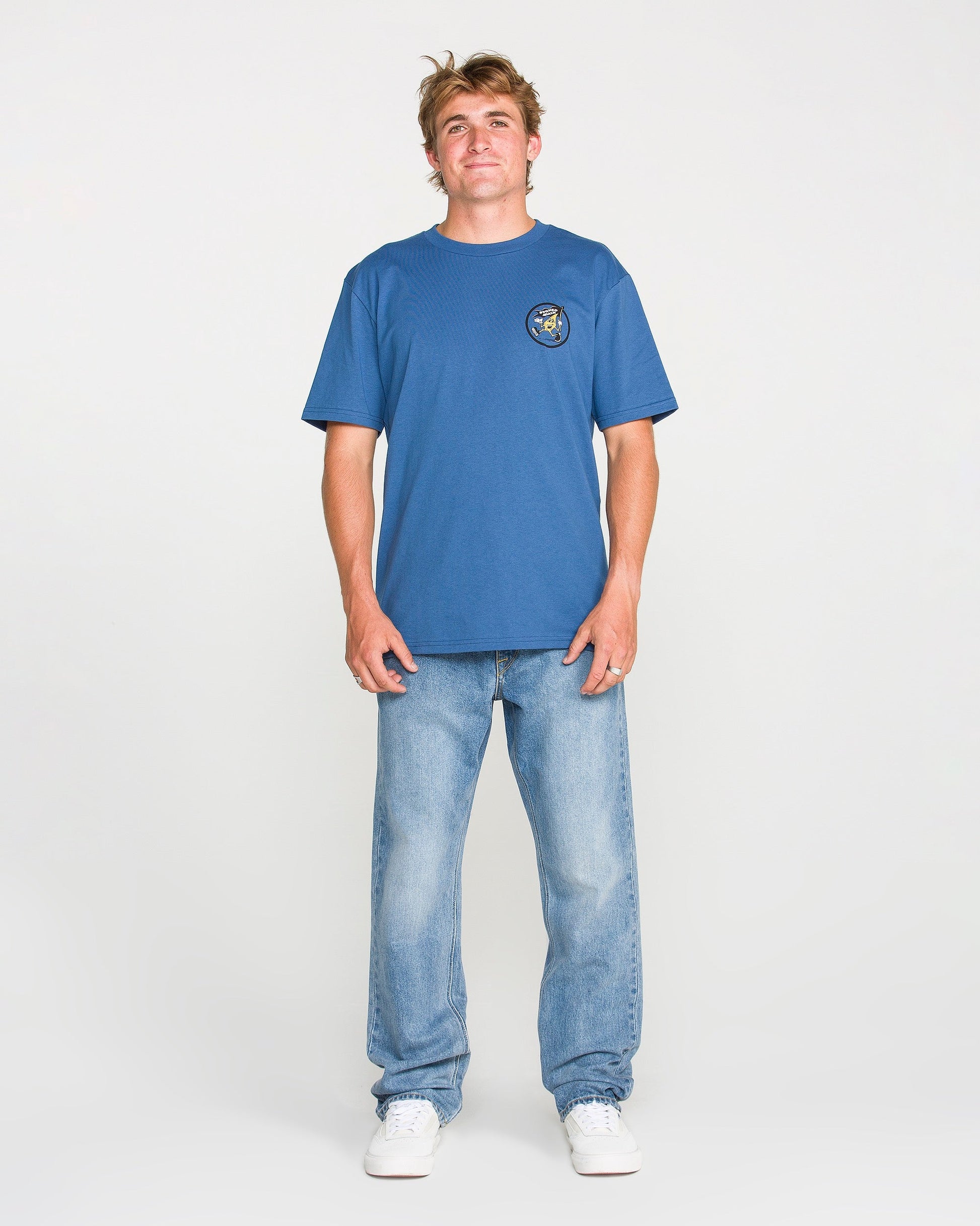 VOLCOM SOLVER DENIM - Freedom Blue