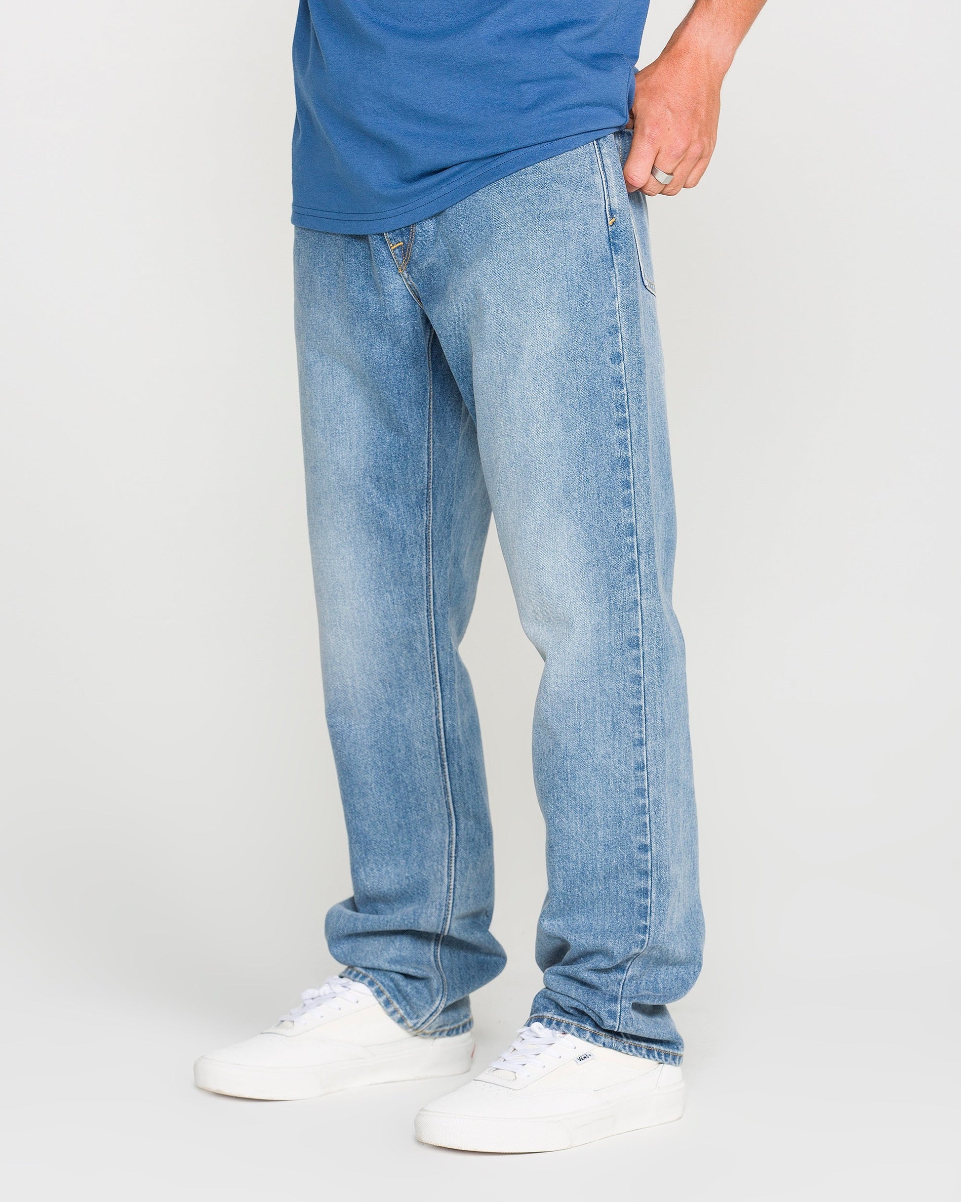 VOLCOM SOLVER DENIM - Freedom Blue