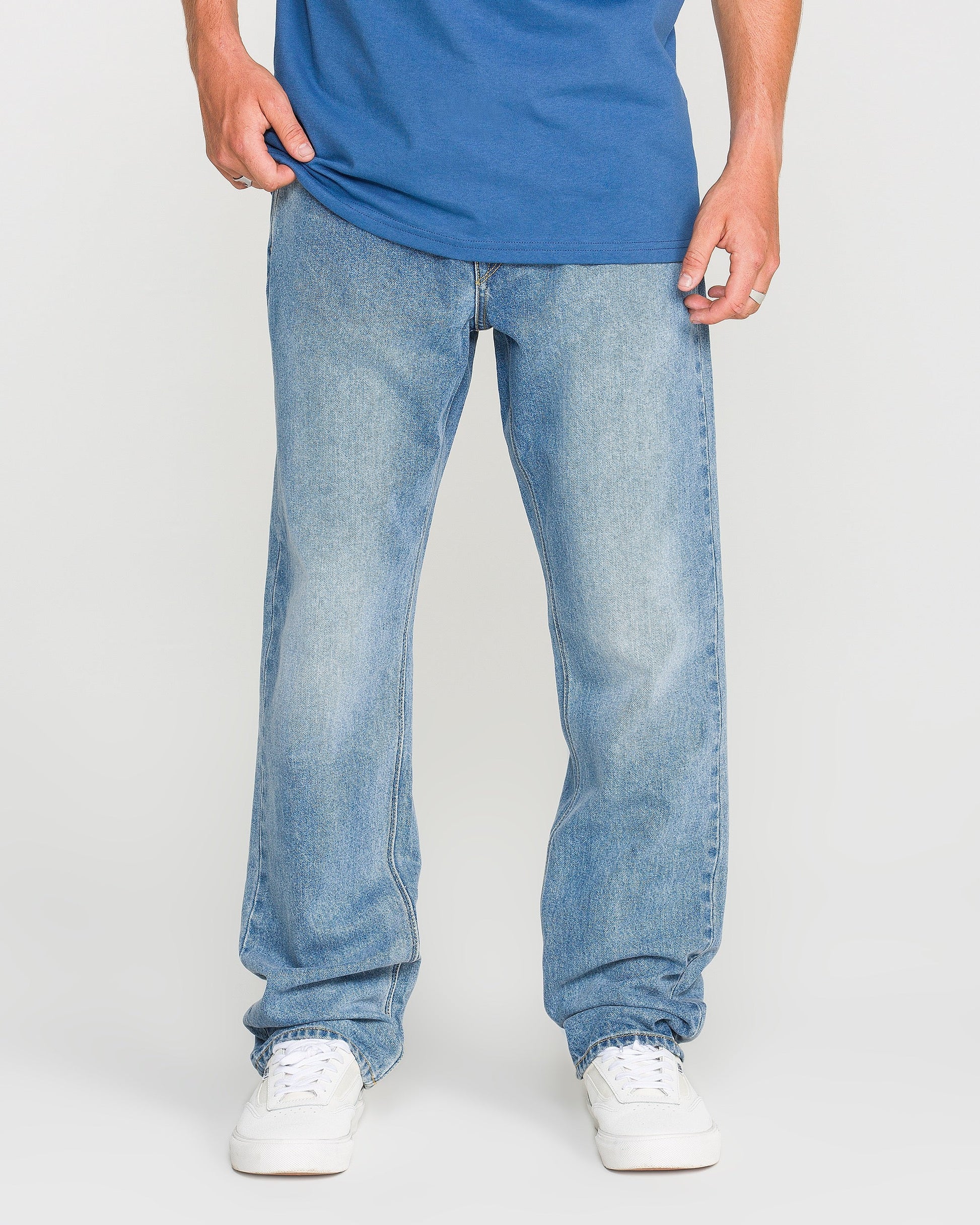 VOLCOM SOLVER DENIM - Freedom Blue