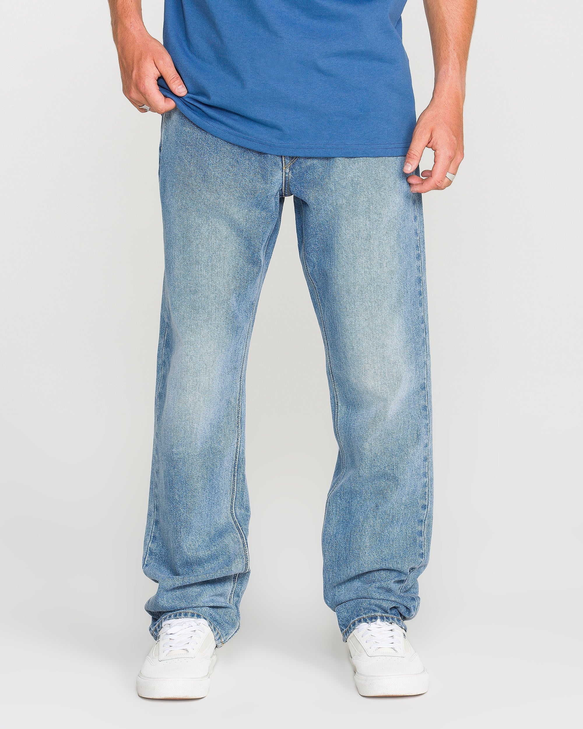 VOLCOM SOLVER DENIM - Freedom Blue