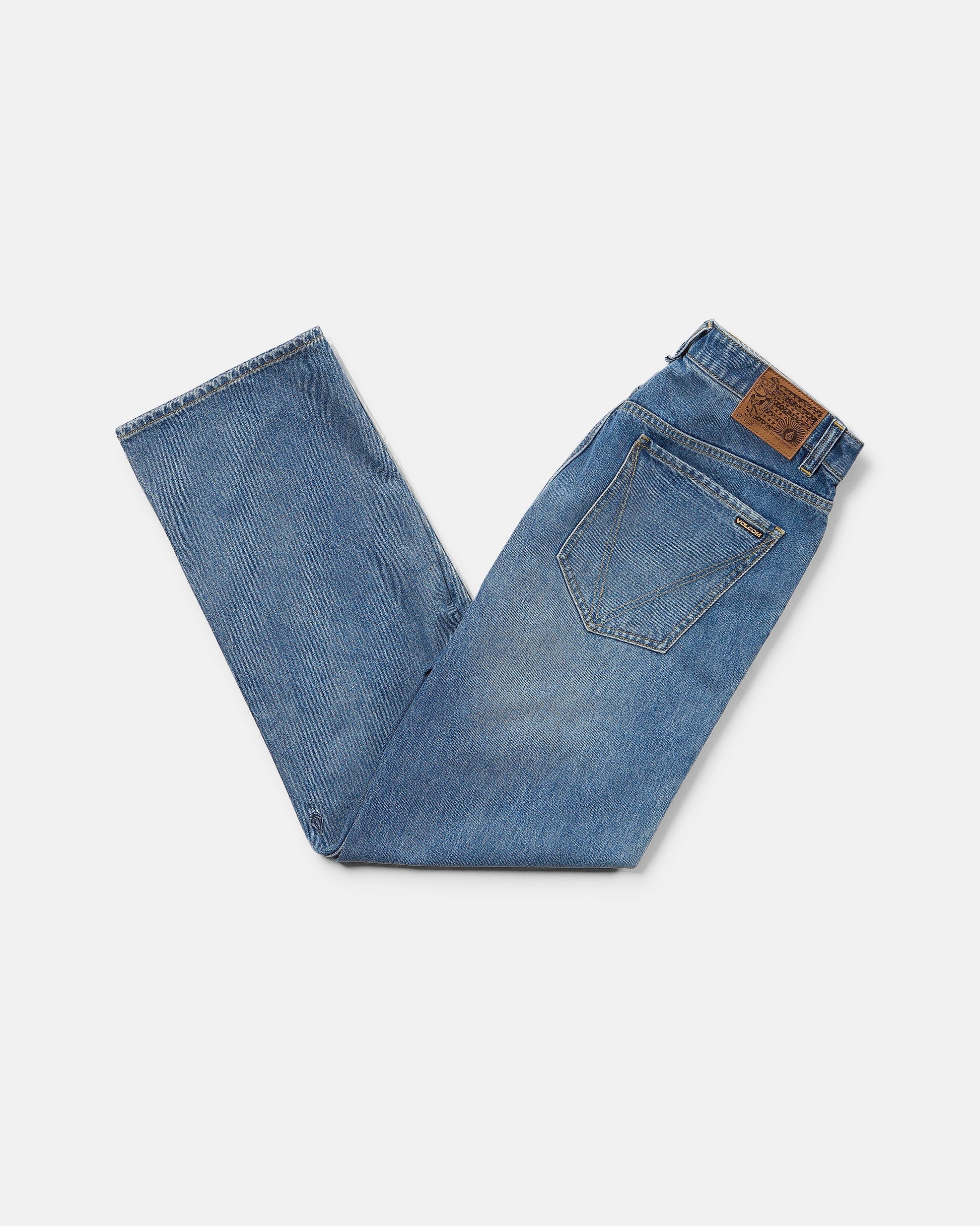 VOLCOM PIPE DREAMS DENIM - Euro Light Blue vue 4