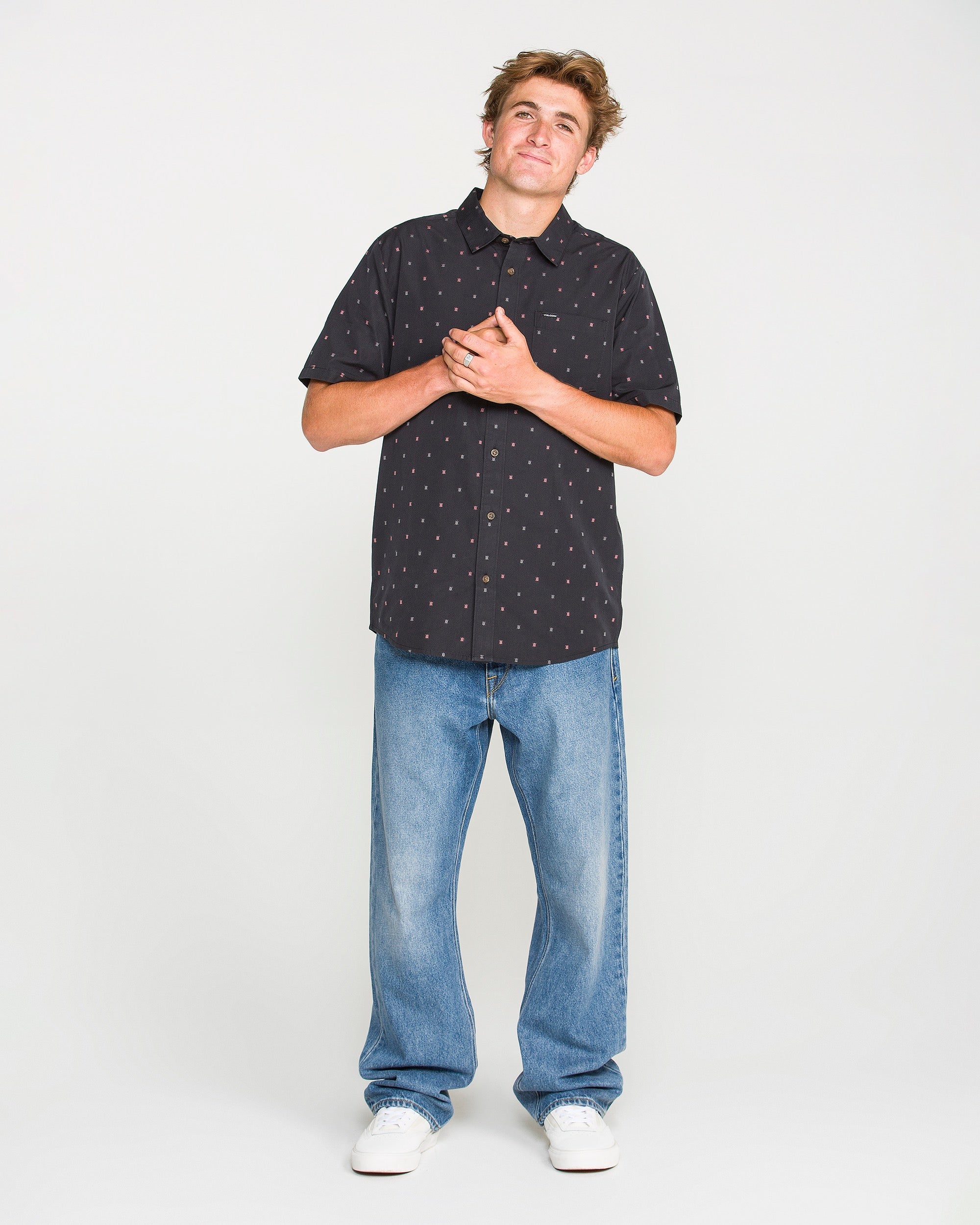 VOLCOM PIPE DREAMS DENIM - Euro Light Blue vue 5