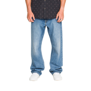 VOLCOM PIPE DREAMS DENIM - Euro Light Blue