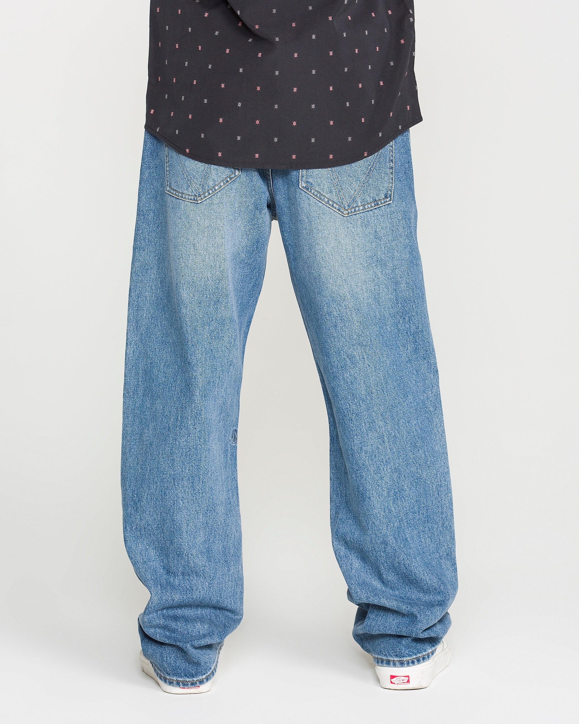 VOLCOM PIPE DREAMS DENIM - Euro Light Blue vue 2