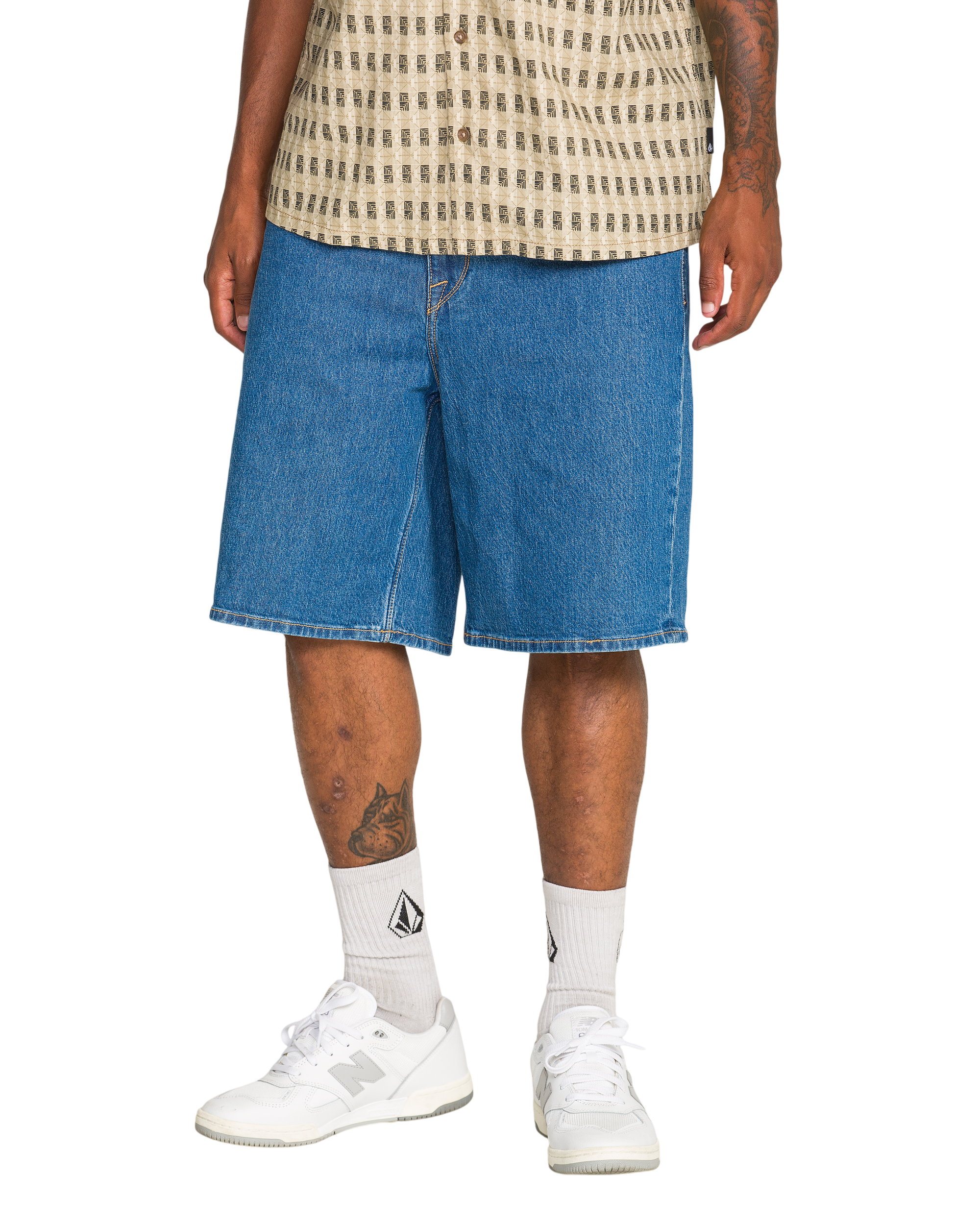 VOLCOM BILLOW DENIM SHORT 22