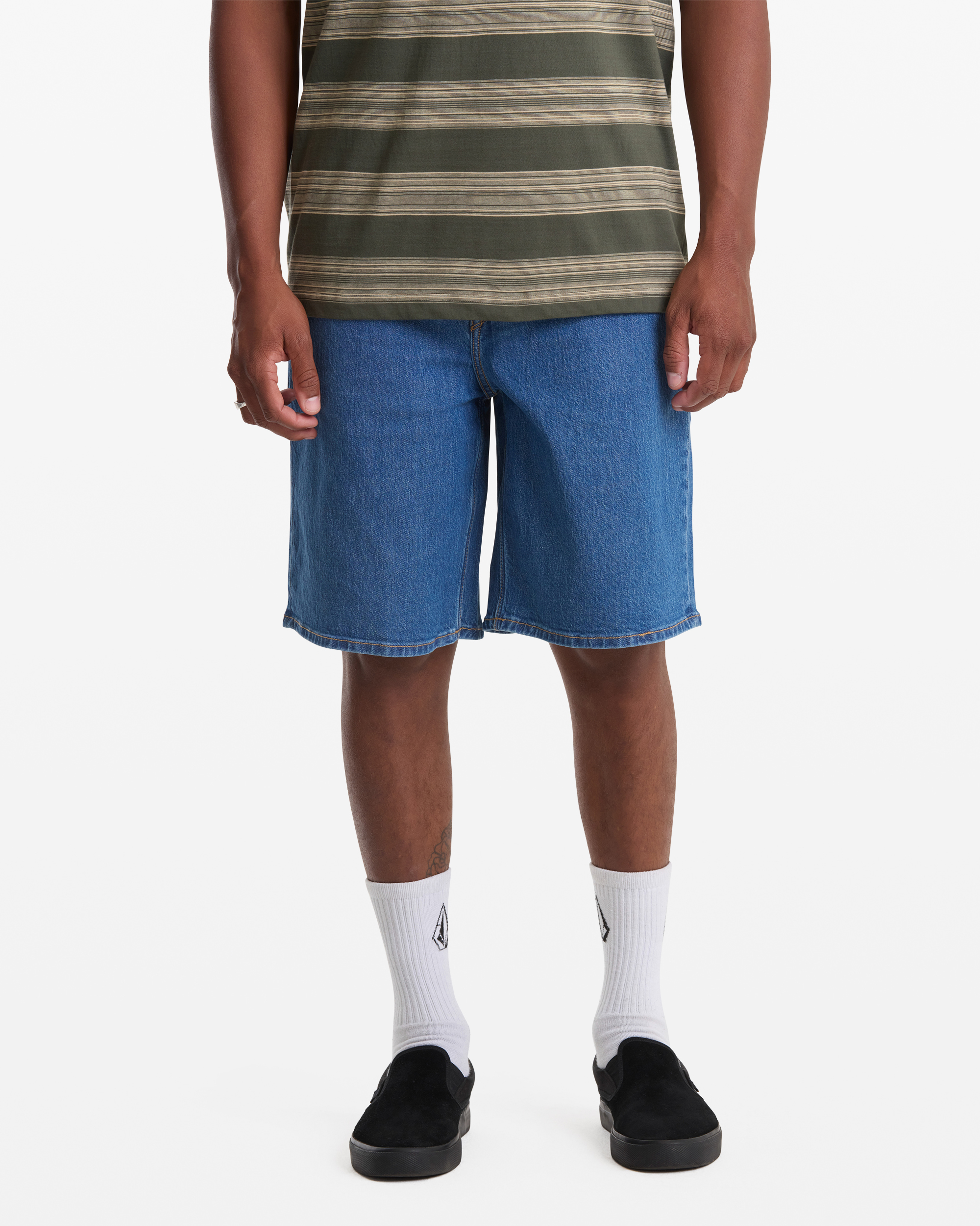VOLCOM BILLOW DENIM SHORT 22