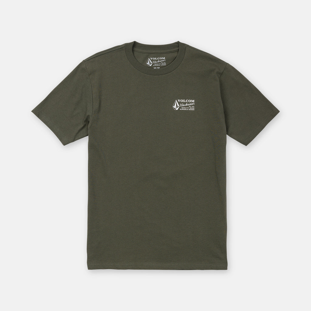 VOLCOM WORKWEAR SS TEE CLIMBING IVY