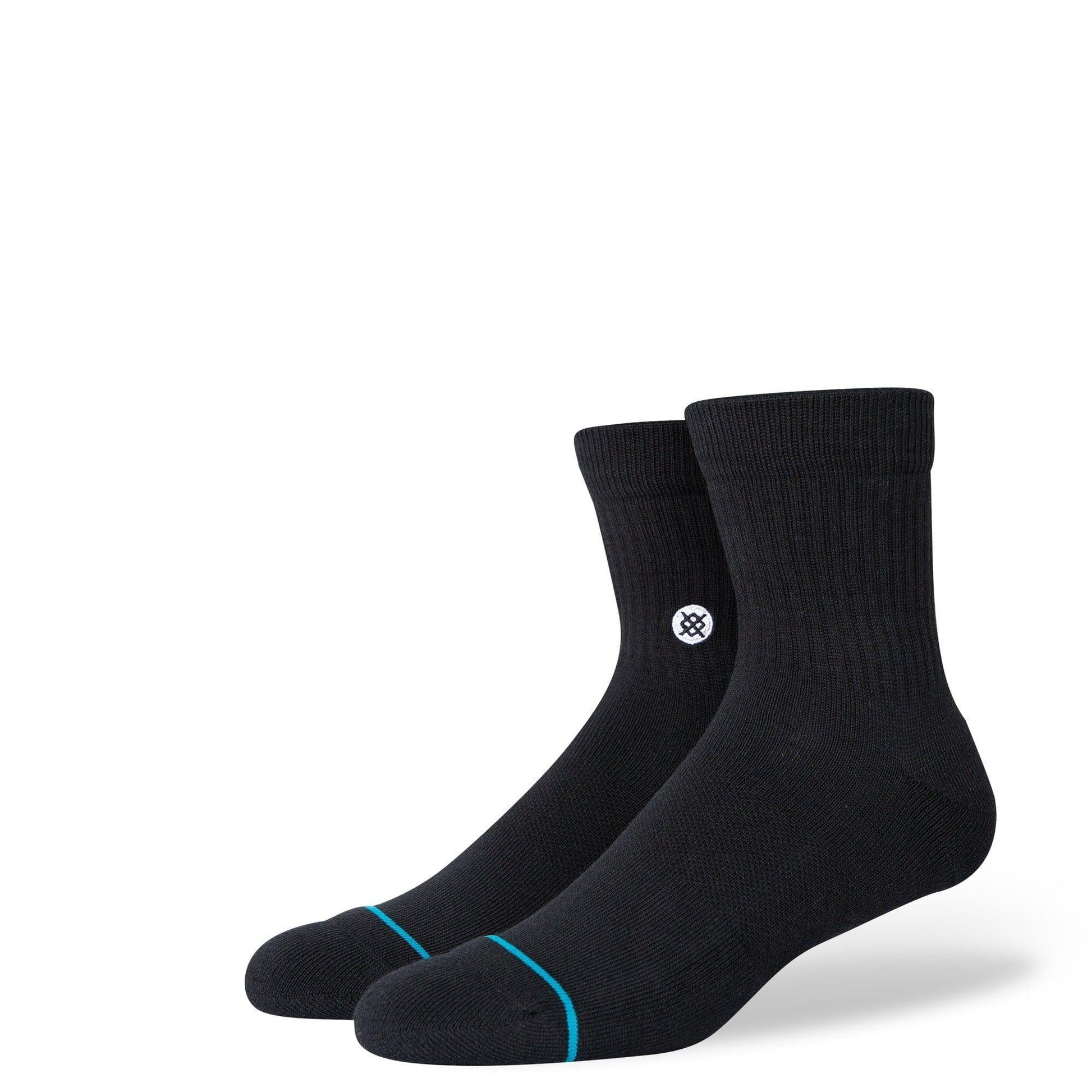 Stance STP Icon Quarter 3PK - Black/Black - vue alternative