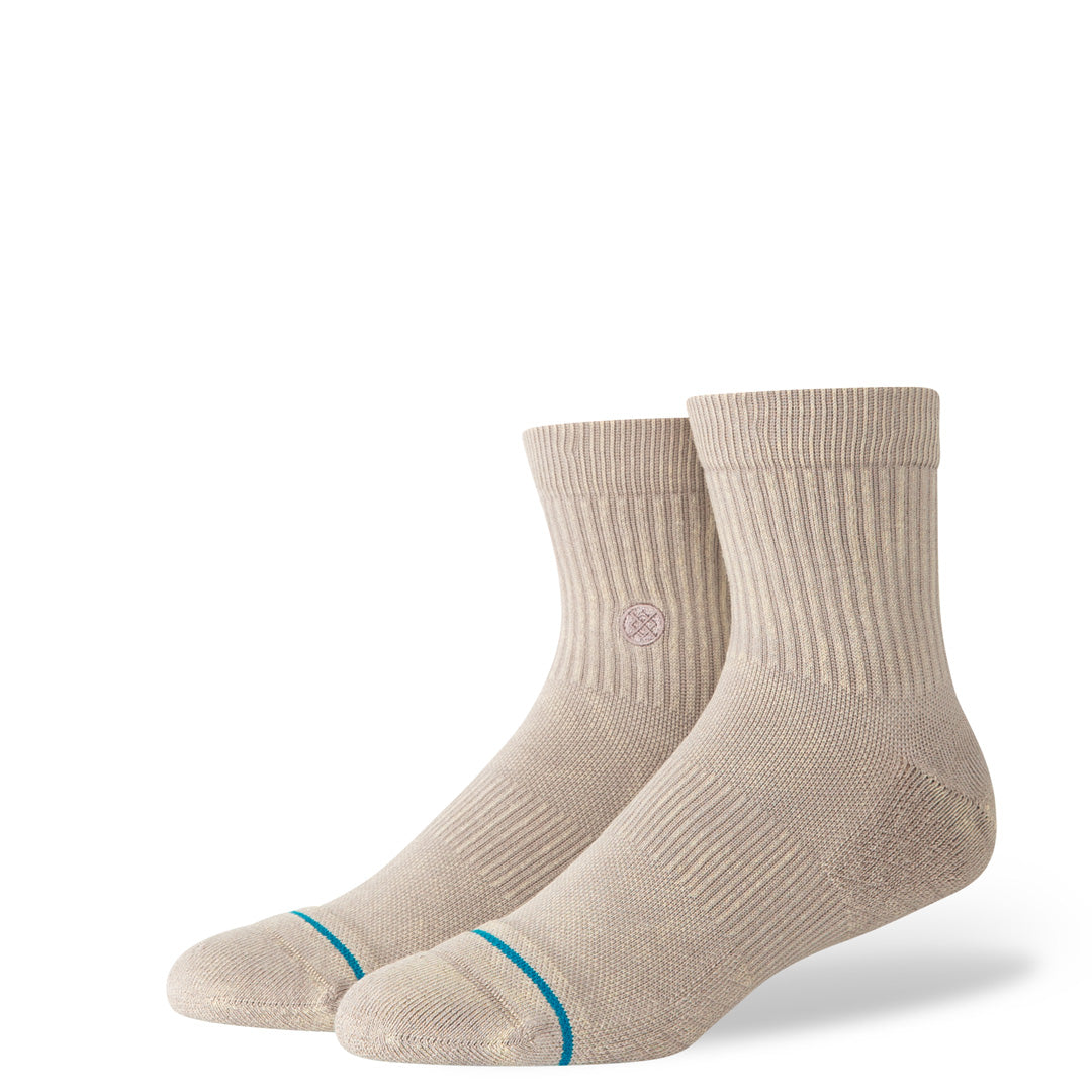 STANCE SIGNATURE WASH QUARTER - String Grey