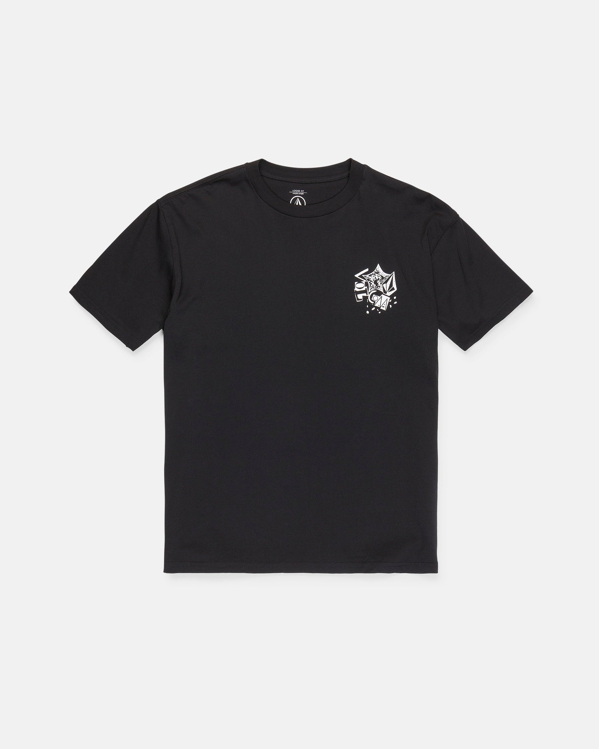 VOLCOM CONCRETE JUNGLE SS TEE - Black vue 3