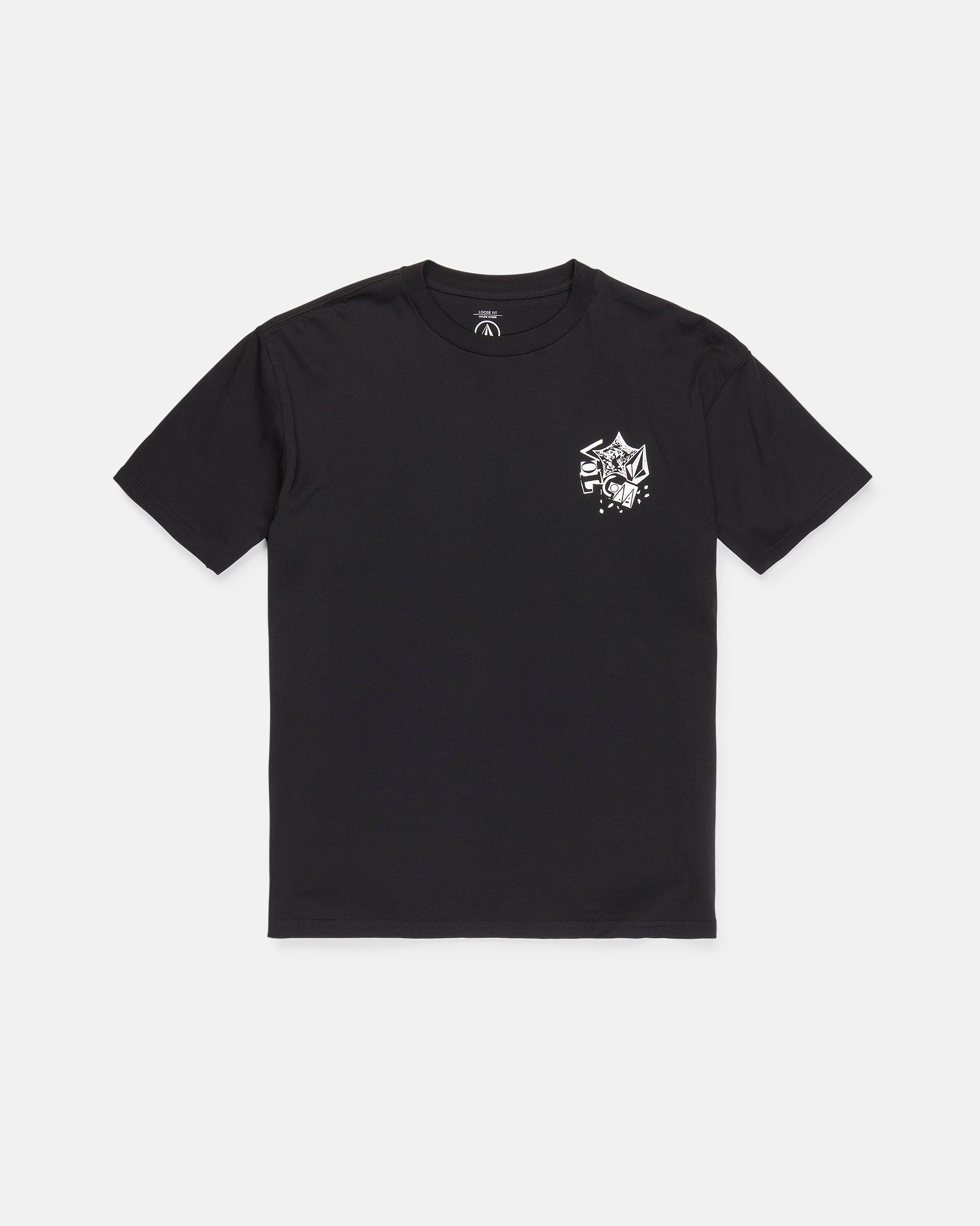 VOLCOM CONCRETE JUNGLE SS TEE - Black vue 3