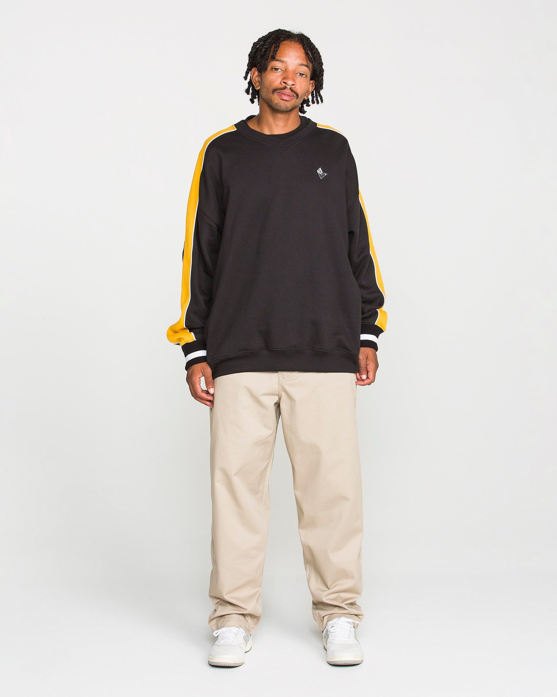 VOLCOM FLYING HI CREW - Antique Black vue 3
