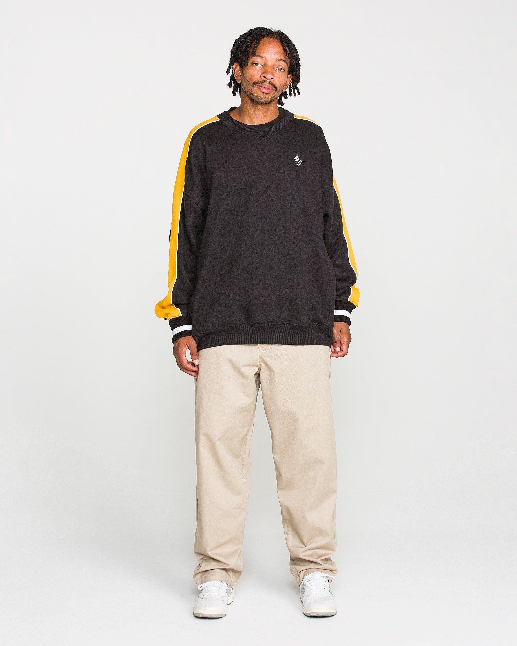 VOLCOM FLYING HI CREW - Antique Black vue 3