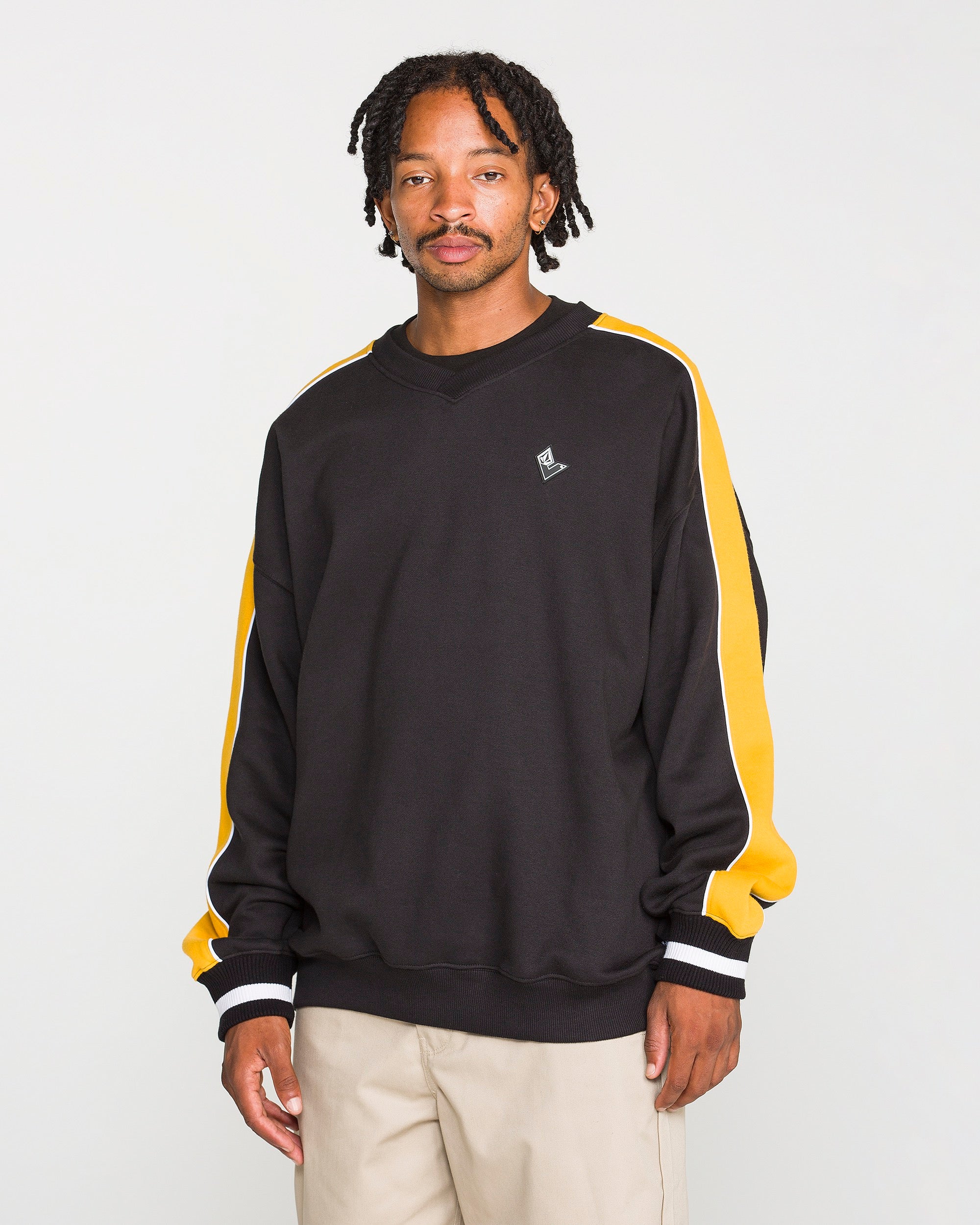 VOLCOM FLYING HI CREW - Antique Black vue 4
