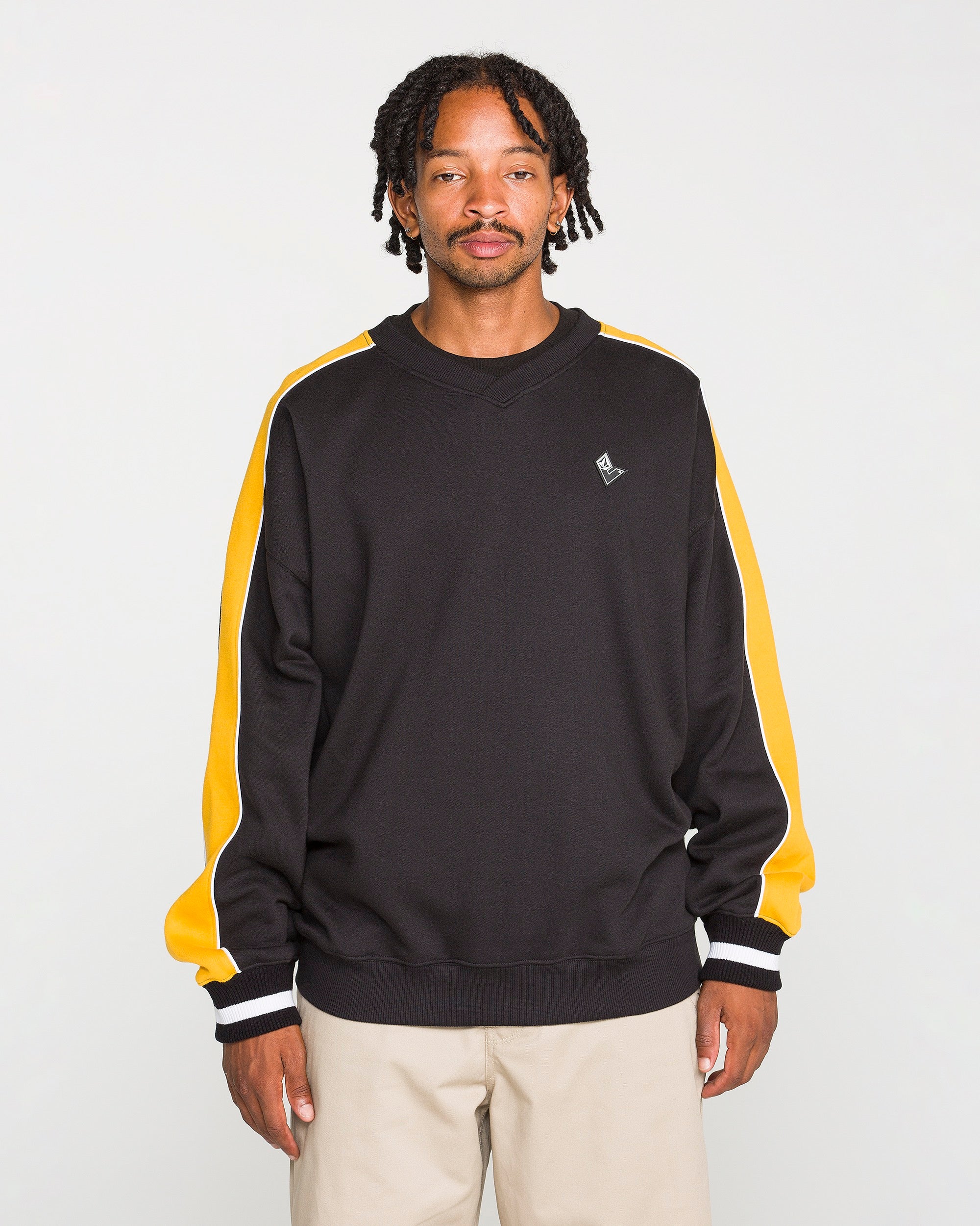 VOLCOM FLYING HI CREW - Antique Black