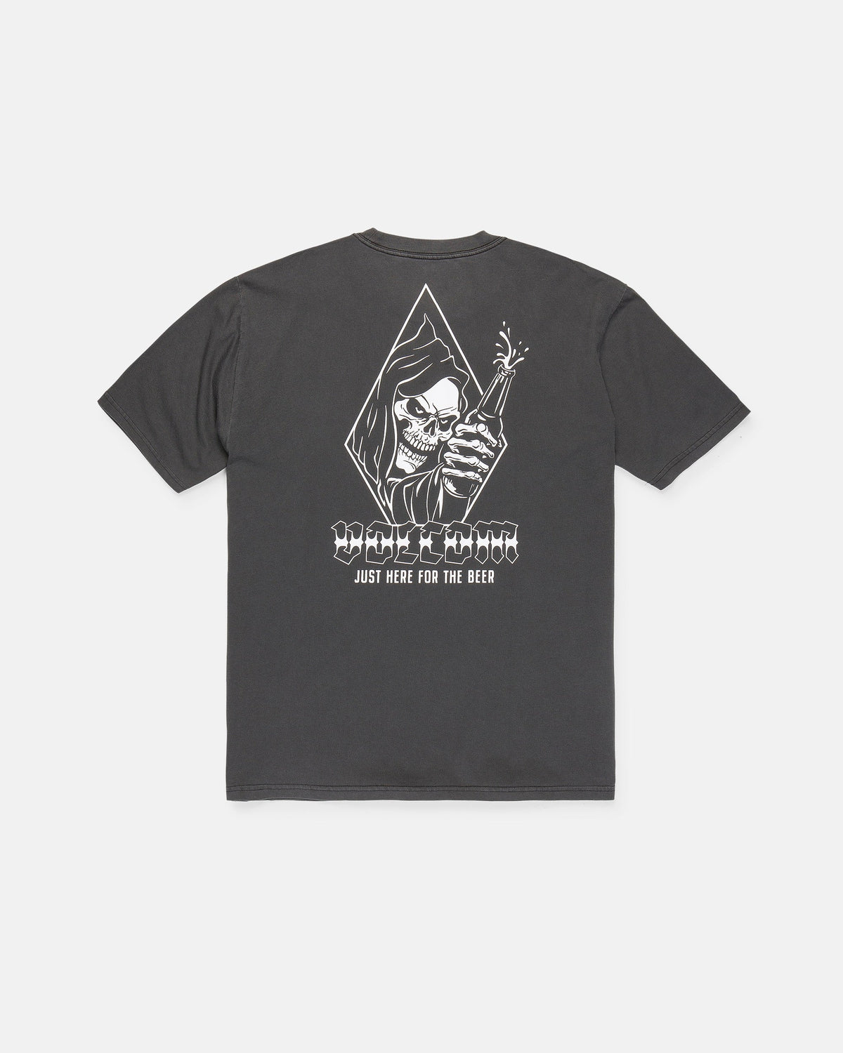 VOLCOM FEAR NO BEER SS TEE Black - vue 2