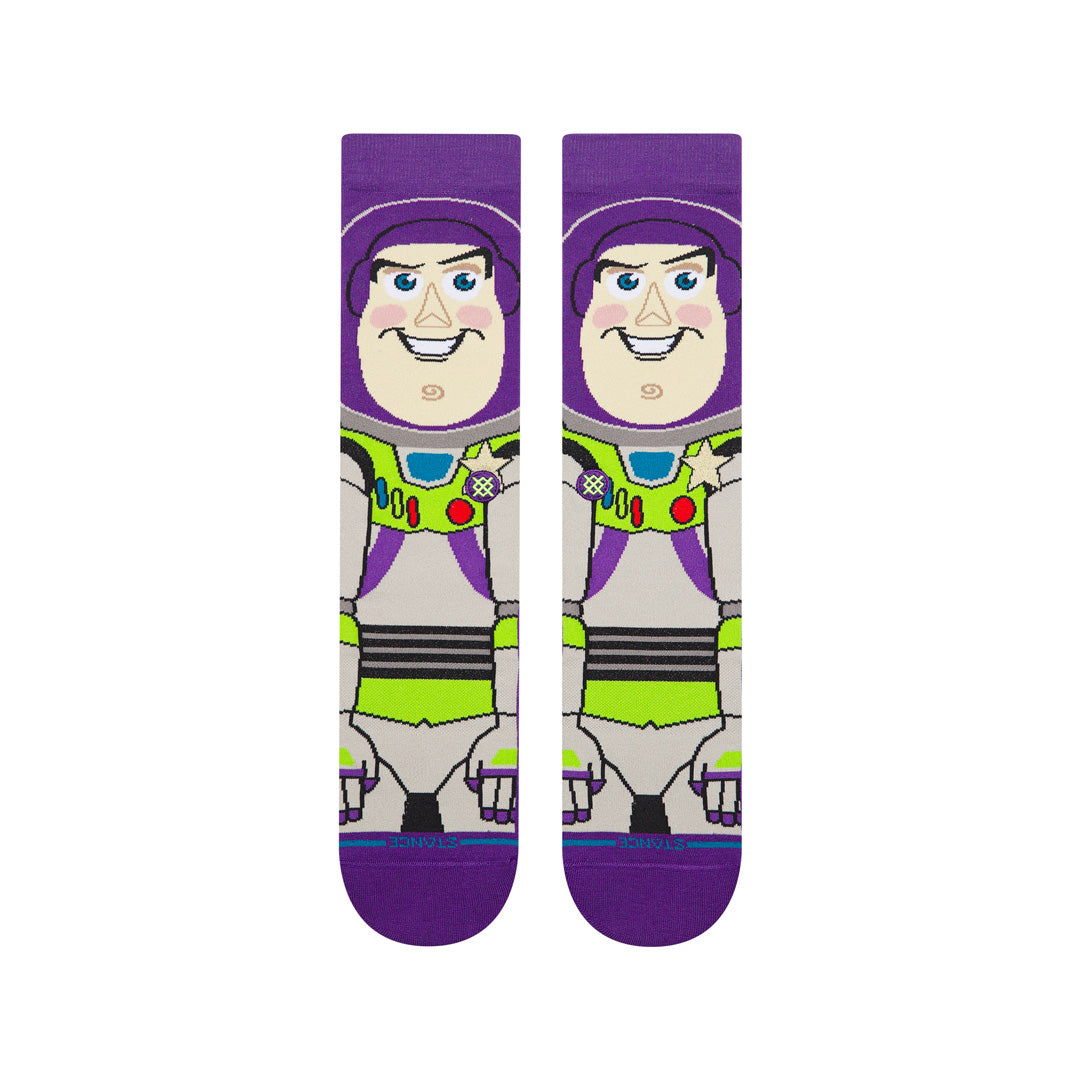 STANCE DISNEY BUZZ CREW - Purple - vue 2