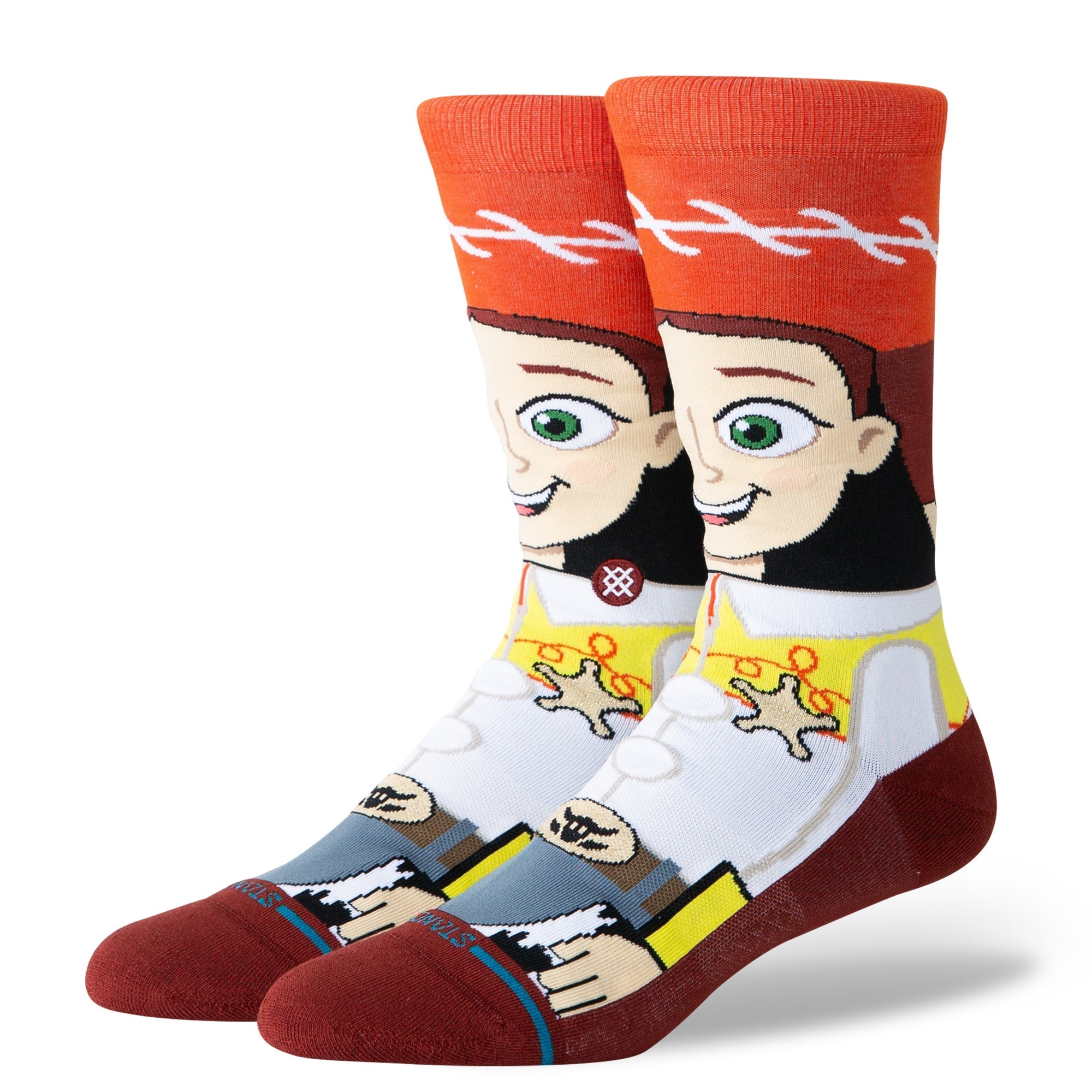 STANCE DISNEY JESSIE CREW - Red