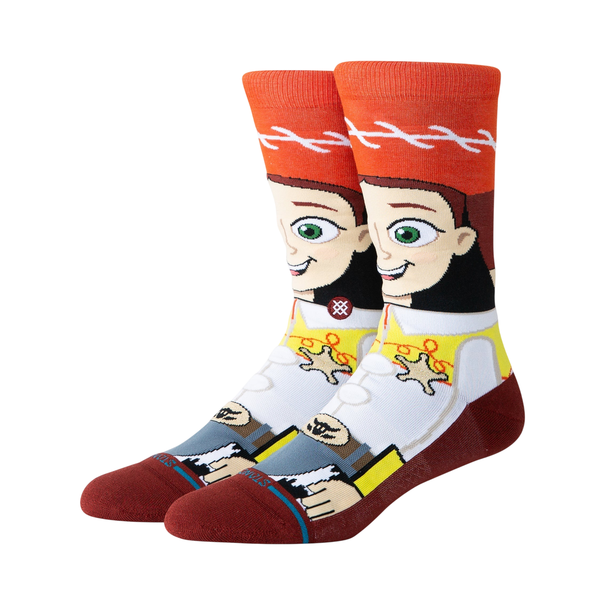 STANCE DISNEY JESSIE CREW - Red