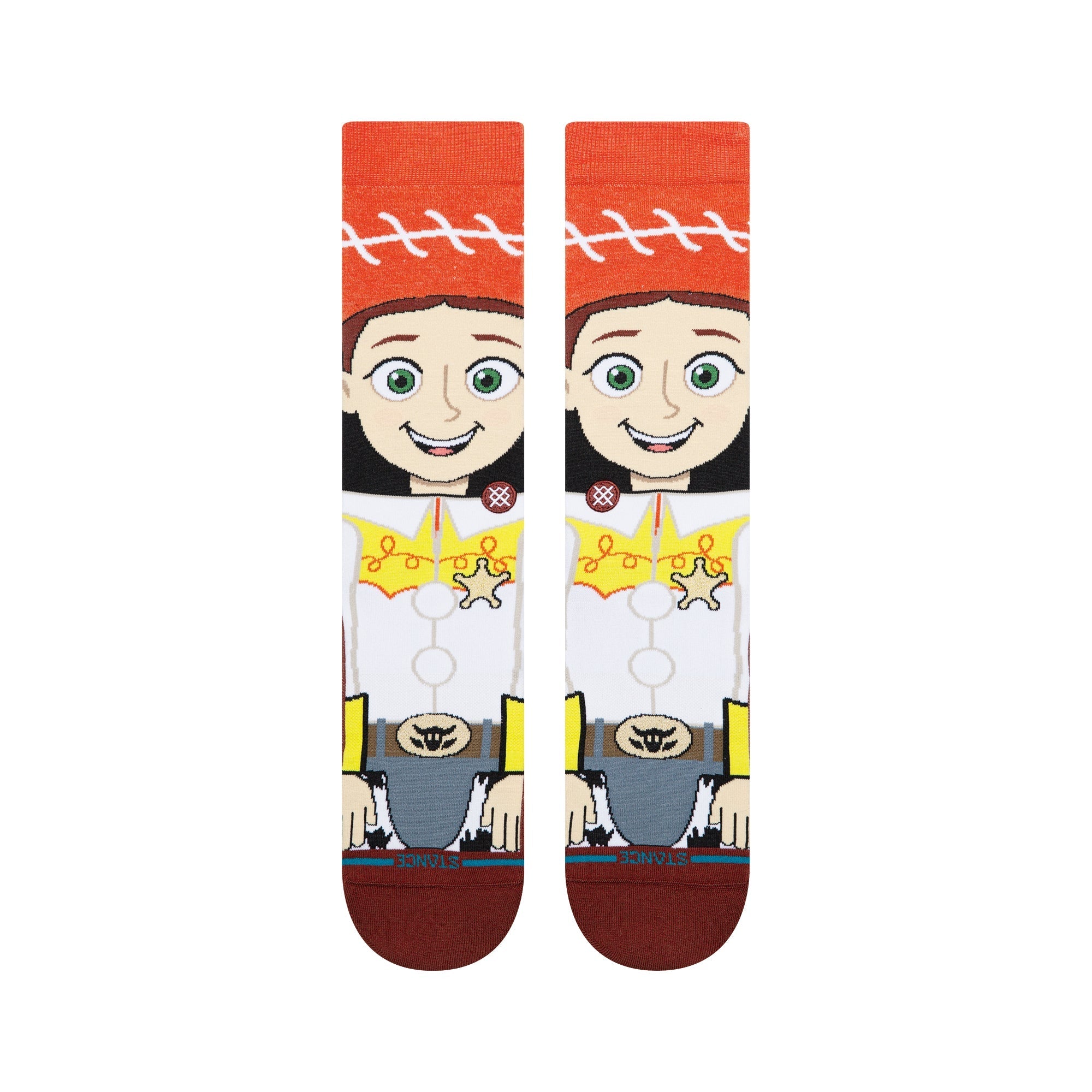 STANCE DISNEY JESSIE CREW - Red - vue 2