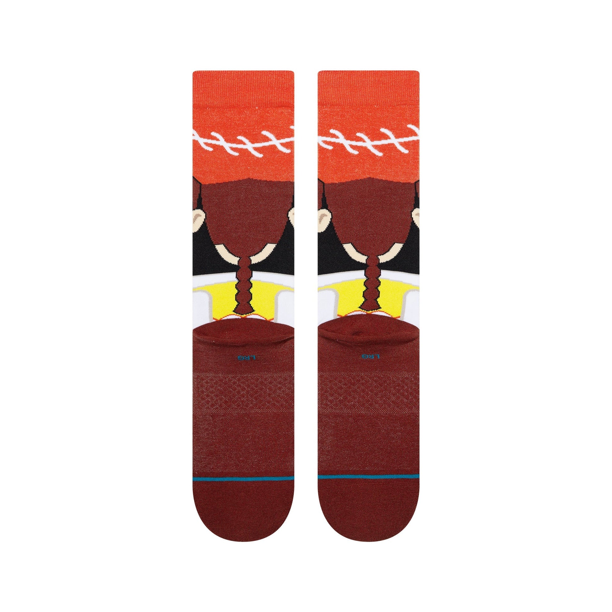 STANCE DISNEY JESSIE CREW - Red - vue 3