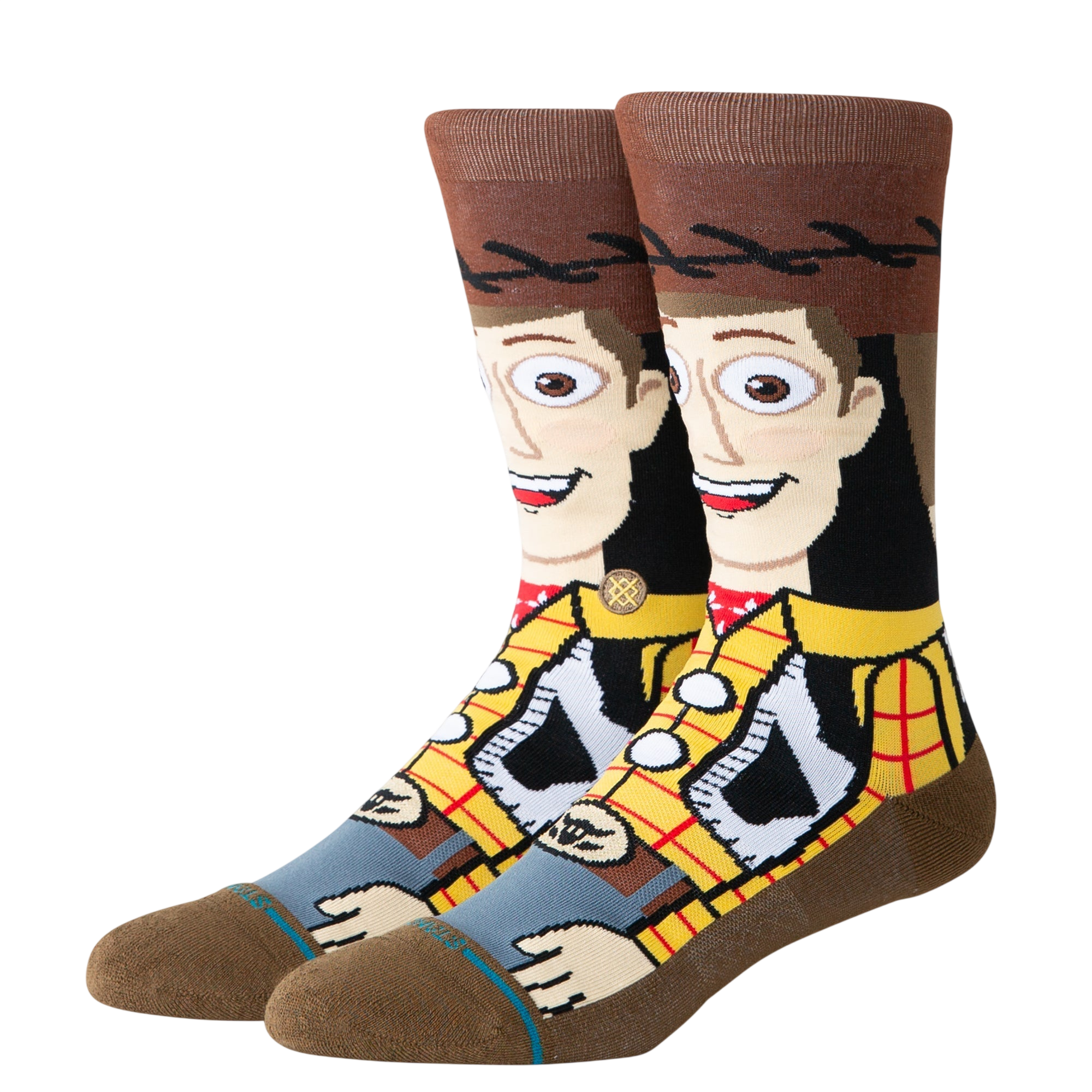 STANCE DISNEY WOODY CREW - Brown