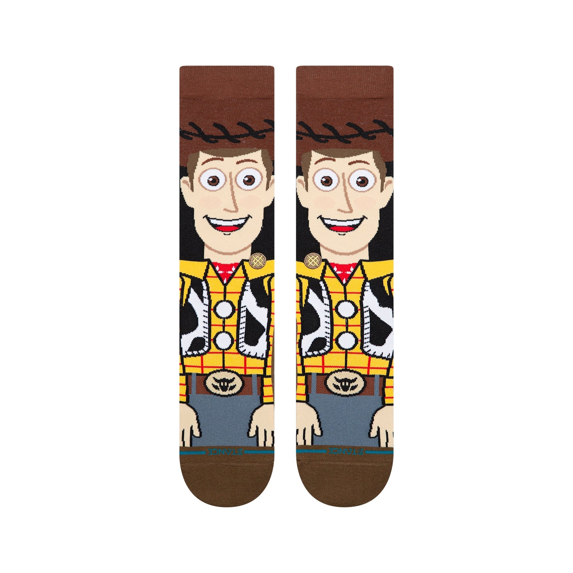 STANCE DISNEY WOODY CREW - Brown - vue 2