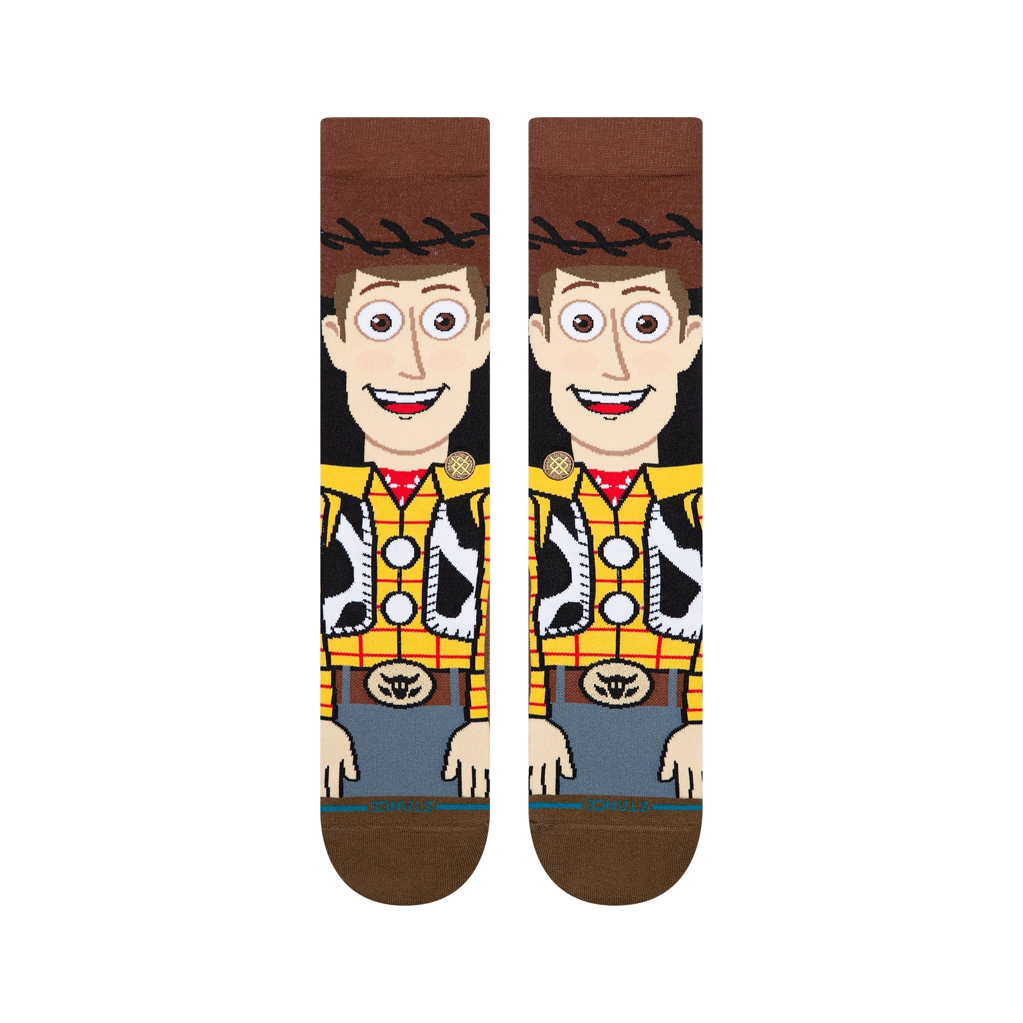 STANCE DISNEY WOODY CREW - Brown - vue 2