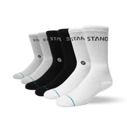 STANCE ORIGIN 3PK CREW SOCKS 