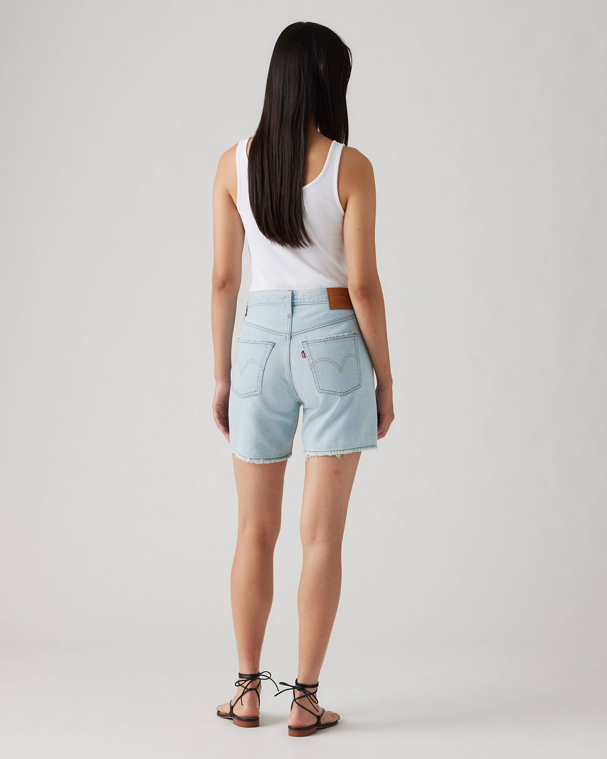LEVI'S W 501 MID THIGHT SHORT LW