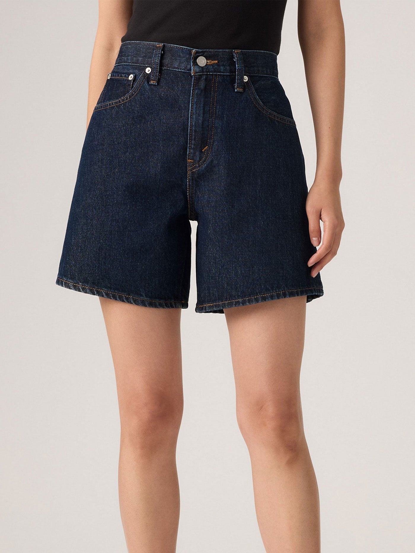 LEVI'S W HIGH BAGGY SHORT 