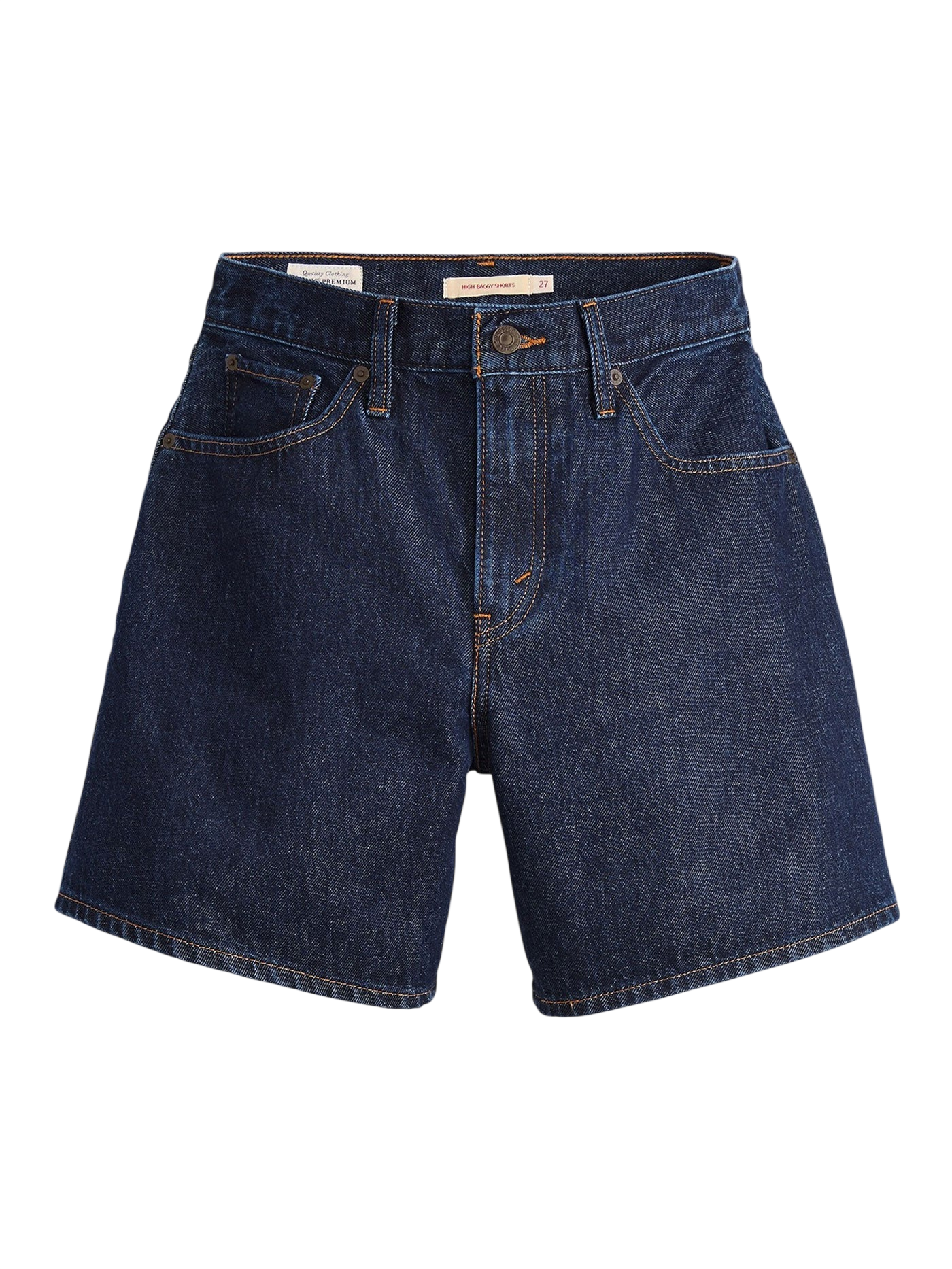 LEVI'S W HIGH BAGGY SHORT 