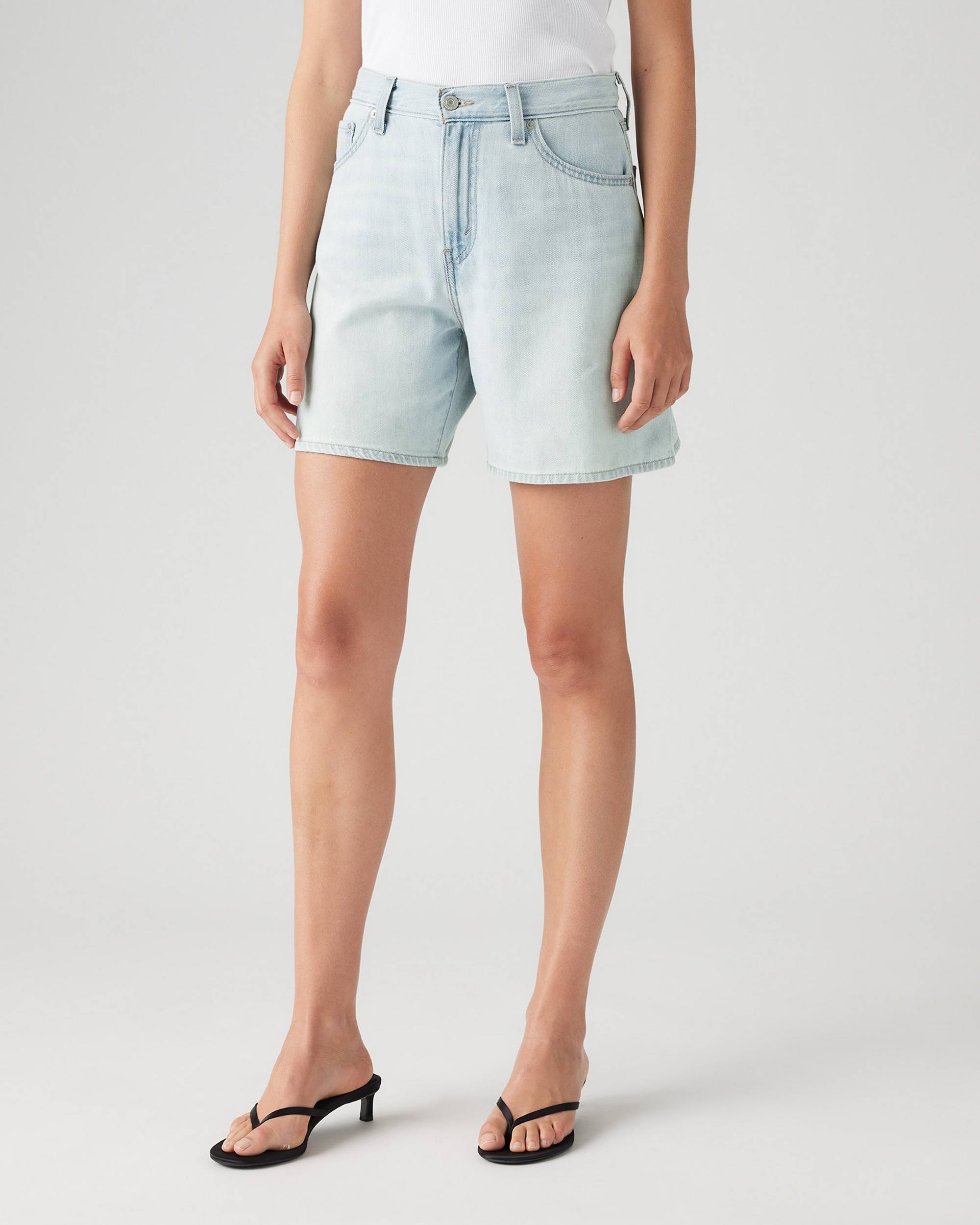 LEVI'S W HIGH BAGGY SHORT
