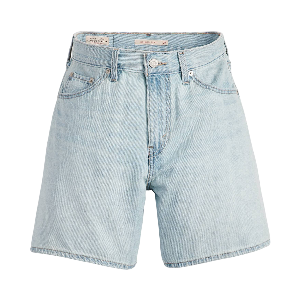 LEVI'S W HIGH BAGGY SHORT 