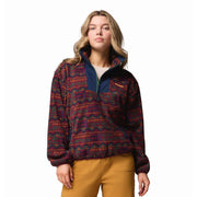 COLUMBIA W SEQUOIA GROVE PRINTED HALF ZIP 