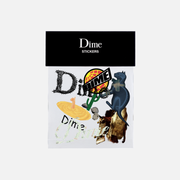 DIME Sticker Pack Summer 26 — flat