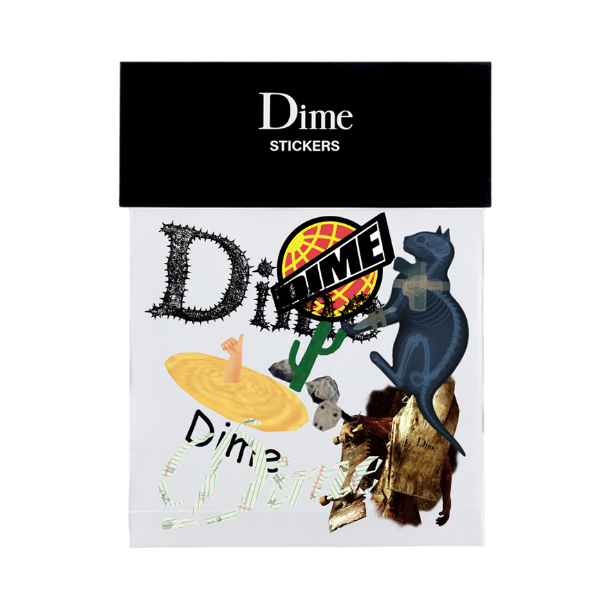 DIME Sticker Pack Summer 26 — flat