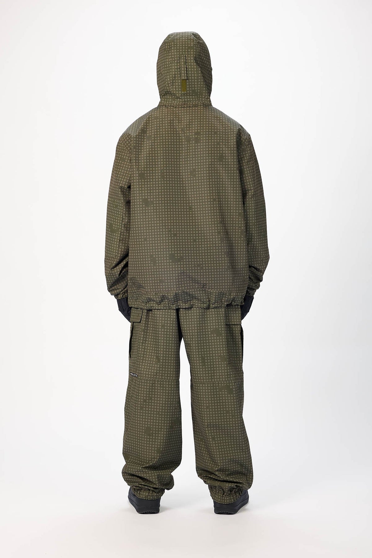 Manteau Airblaster Access Jacket Olive Grid, autre vue